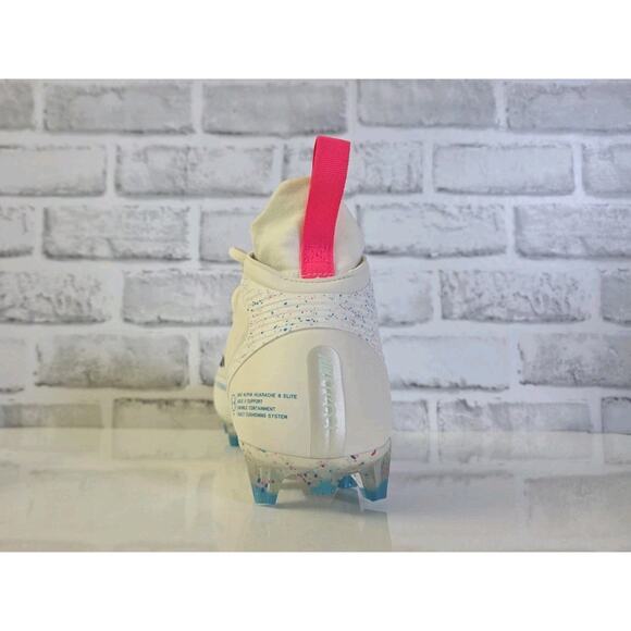 Nike Alpha Huarache 8 Elite LAX White Hyper Pink Men’s Size 11.5 CW4440-116 - Picture 4 of 6